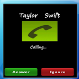 Taylor Swift fake caller icon