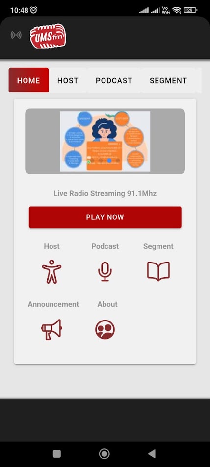 #4. UMSfm (Android) di: Universiti Malaysia Sabah