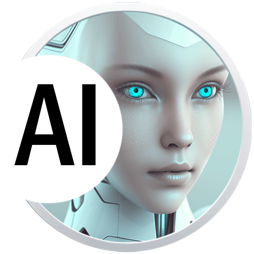 AI Speech Chatbot Text & Voice  Icon