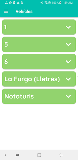 Reserves Prodis Screen 3
