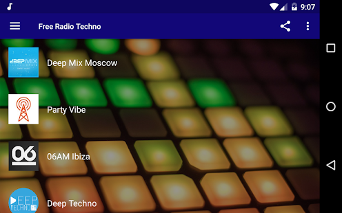 Free Radio Techno - Electronic Screenshot