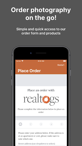 Android application Realtogs screenshort