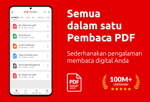 Aplikasi Pembaca PDF: File PDF screenshot 1