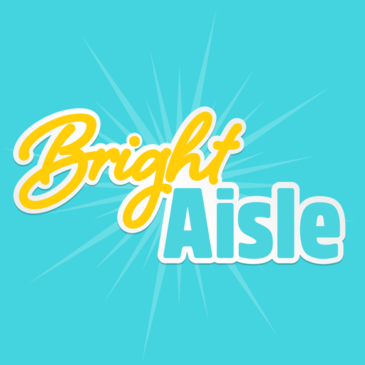Bright Aisle Grocery Shopping  Logo