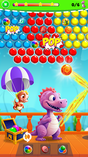 Dinos Rescue : Aim Bubbles Pop Screenshot