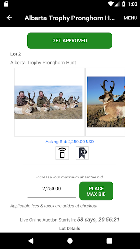 Boone and Crockett Club Screen 3