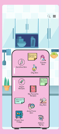 Android application couchbeauty screenshort