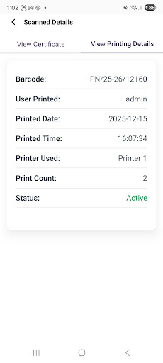 GHRU Amravati SeQR Scan
