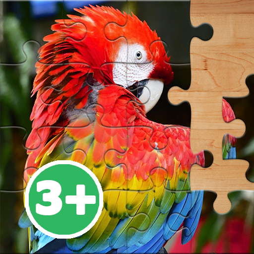 Educational jigsaw puzzles logo