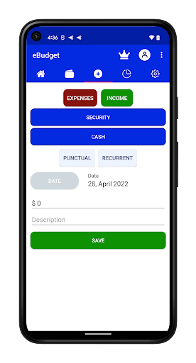 eBudget control of expenses Screenshot 4 - AppWisp.com