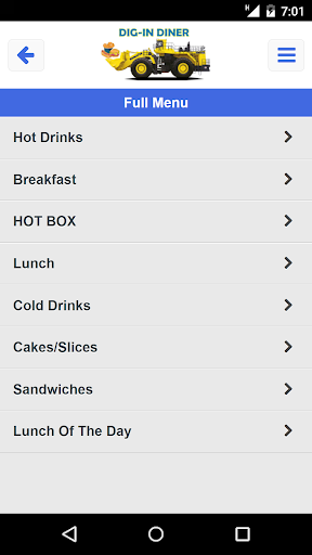 Dig-in Diner Screen 3