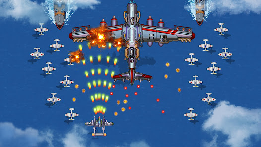 1945 Air Force v11.66 MOD APK (Unlimited Money, VIP, Immortality, Fuel) Gallery 6