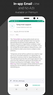 Temp mail mod APK Download For Android 4