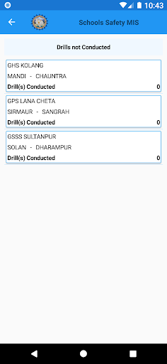 Schools Safety Screen 3