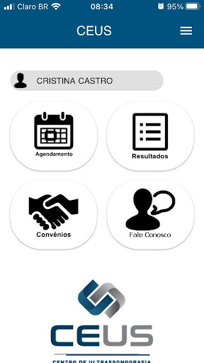 Android application CEUS Ultrassonografia screenshort