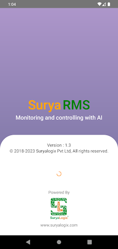 Android application SuryaRMS screenshort