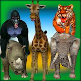 Safari Animals: Scary Tiger icon