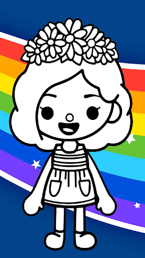 Toca Boca Coloring Game Screen 2