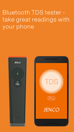 Android application TDS Pro for Jenco Wand TDS110B screenshort