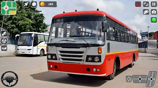 South Indian Bus karnataka 3D