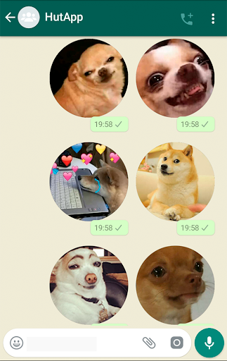 Dog Stickers for WhatsApp