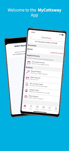 Android application MyCottsway screenshort