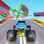 Cover Image of 下载 Monster Truck Car Stunt Games  APK