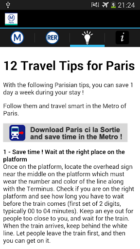 Metro Map Paris - Map and Tips