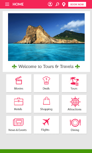 Tours and Travels - Mobile Application
