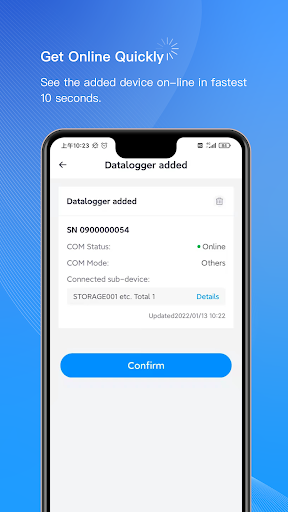 Screenshot of SOLARMAN Business