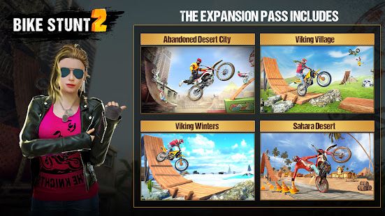 Bike Stunt 2 Bike Racing Game - Offline Games 2021 1.43 Screenshots 6