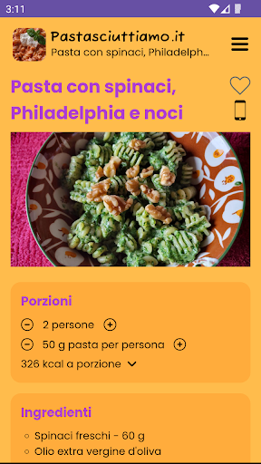 Pastasciuttiamo - Ricette Screen 2