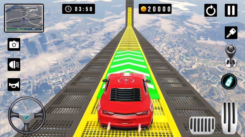 #10. Ramp Car Stunts - Car Games (Android) โดย: Games Wing