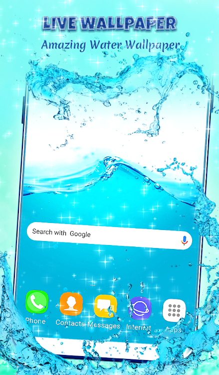 Wave Splash Keyboard Wallpaper - 5.10.45 - (Android)