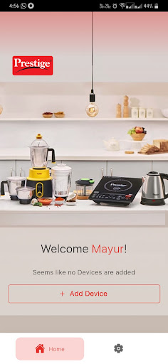 Android application Prestige Smart Chef screenshort