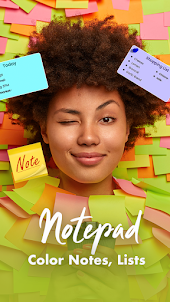 Notepad - Color Notes, Lists