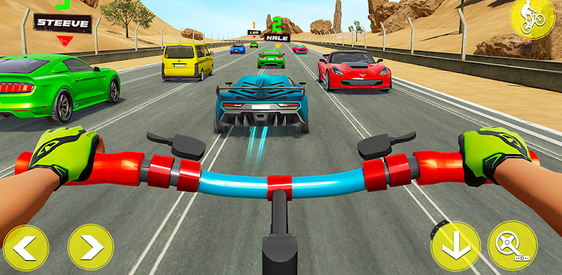 BMX Bicycle Rider - PvP Race: Cycle racing games