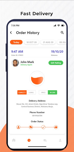 Android application Rungas screenshort