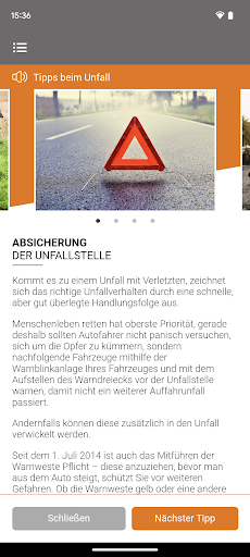 Schadenpartner24 Unfall-App Screen 3