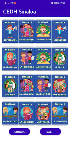 Memorama CEDH Sinaloa Screen 3