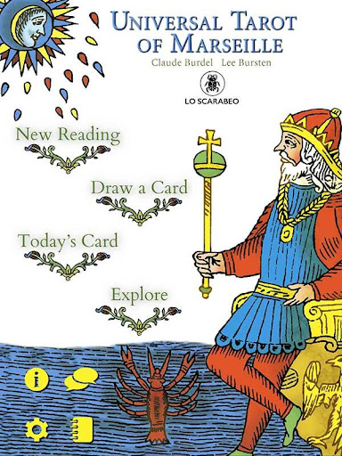 Screenshot of Universal Tarot of Marseille
