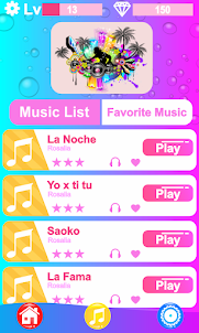 Rosalia Piano Tiles