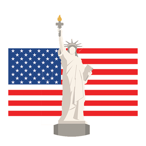 WAStickerApps USA Stickers logo