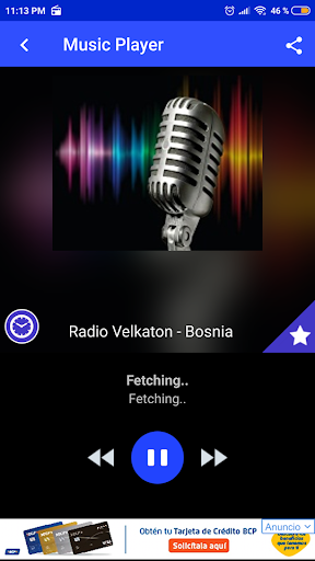 Radio velkaton App Bosnia Screen 2