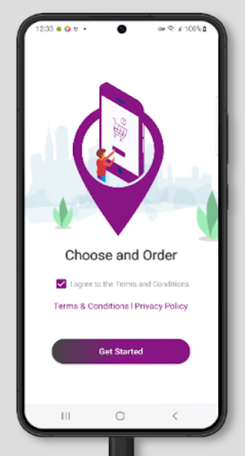 Android application Pizza Ravens screenshort