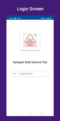 Android application Gyanjyot Sola Science City screenshort