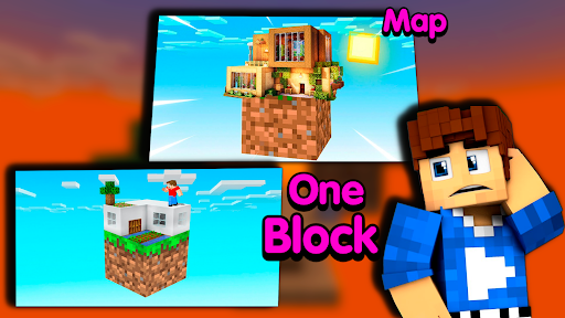 One Block Sky Maps Minecraft
