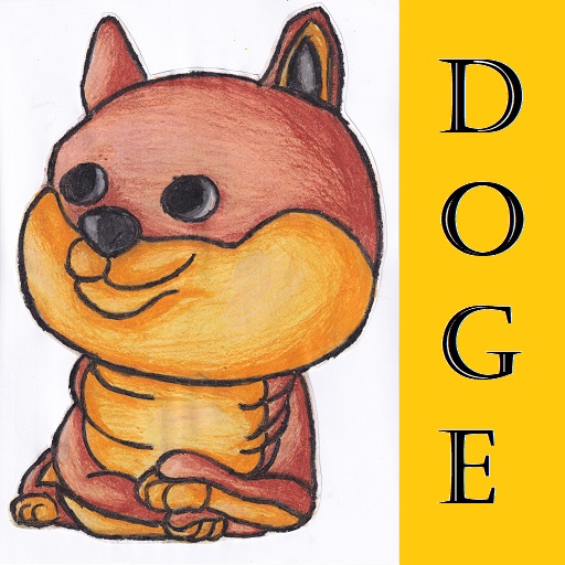 Dogecoin to The Moon  Icon