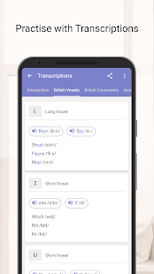 English Phonetics & Vocabulary Screenshot