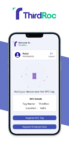 Android application ThirdRoc Employer screenshort